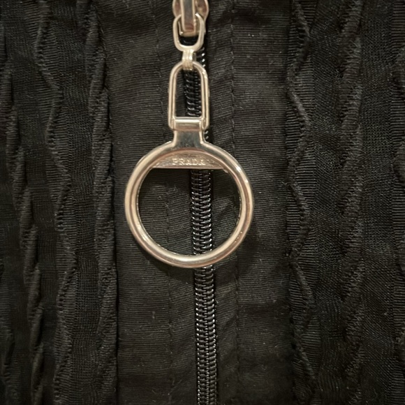 vintage prada y2k zip up shirt authentic - Picture 4 of 8